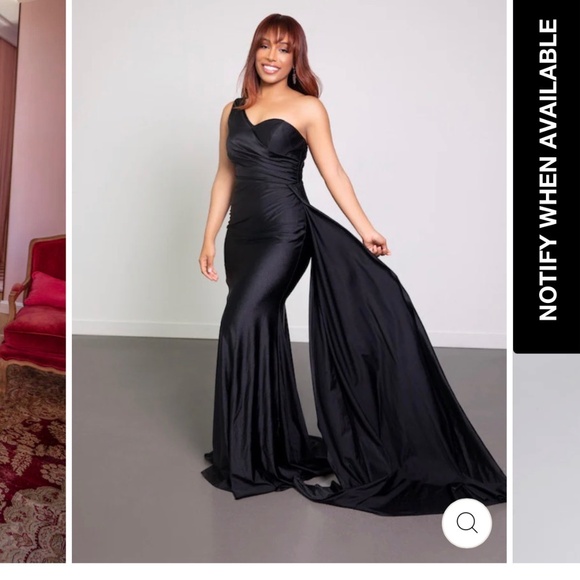 Bridal Babes Sasha gown size 4 burgundy - Picture 1 of 3